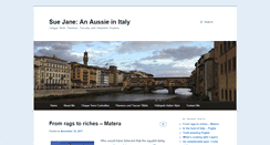 Desktop Screenshot of anaussieinitaly.com