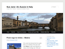 Tablet Screenshot of anaussieinitaly.com